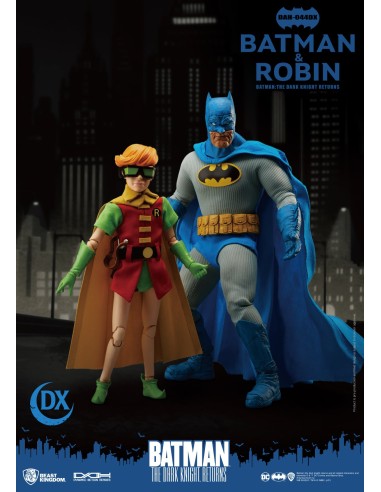BEAST KINGDOM - The Dark Knight Returns Batman & Robin 2pack