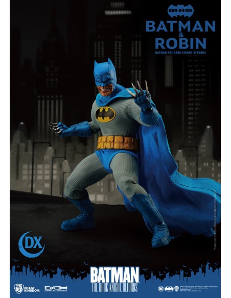 BEAST KINGDOM - The Dark Knight Returns Batman & Robin 2pack