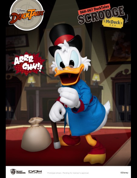 BEAST KINGDOM - Ducktales Scrooge McDuck Zio Paperone DAH