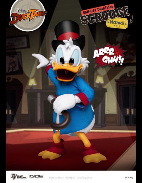 BEAST KINGDOM - Ducktales Scrooge McDuck Zio Paperone DAH