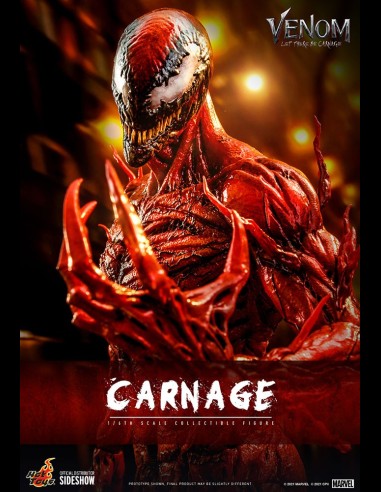 HOT TOYS DELUXE - Marvel: Venom Let There Be Carnage - Carnage 1:6 Scale Figure