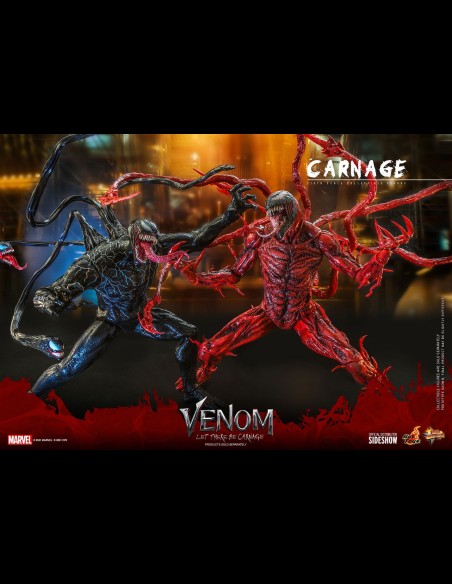 HOT TOYS DELUXE - Marvel: Venom Let There Be Carnage - Carnage 1:6 Scale Figure