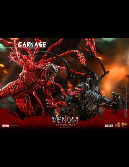 HOT TOYS DELUXE - Marvel: Venom Let There Be Carnage - Carnage 1:6 Scale Figure