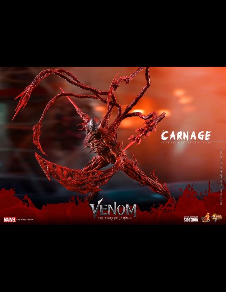 HOT TOYS DELUXE - Marvel: Venom Let There Be Carnage - Carnage 1:6 Scale Figure