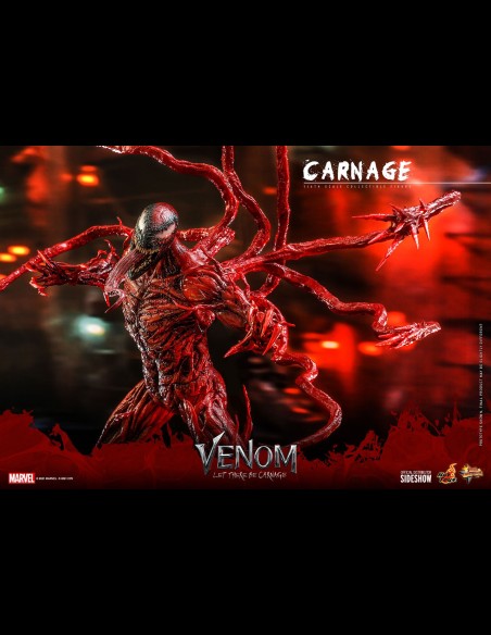 HOT TOYS DELUXE - Marvel: Venom Let There Be Carnage - Carnage 1:6 Scale Figure