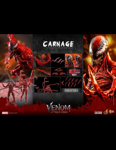 HOT TOYS DELUXE - Marvel: Venom Let There Be Carnage - Carnage 1:6 Scale Figure