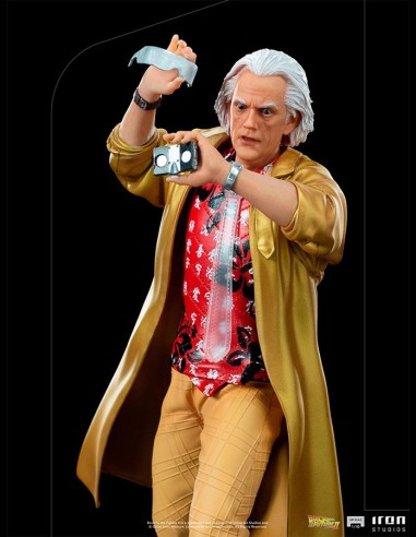 IRON STUDIOS - BTTF2 Doc Brown in Alley 1/10 Statua