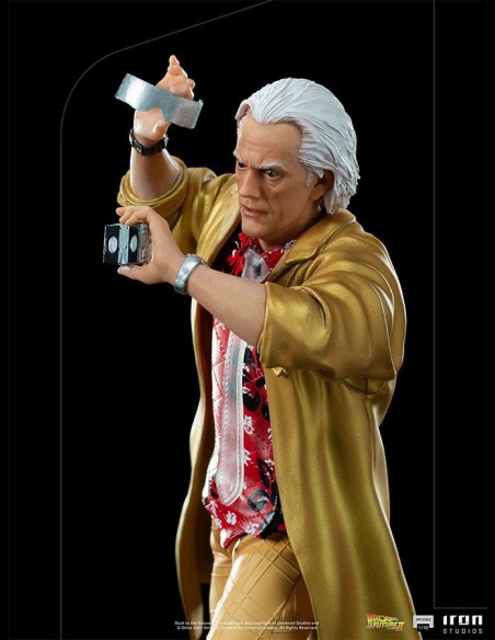 IRON STUDIOS - BTTF2 Doc Brown in Alley 1/10 Statua