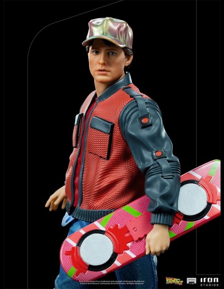 IRON STUDIOS - BTTF2 Marty McFly in Alley 1/10 Statua