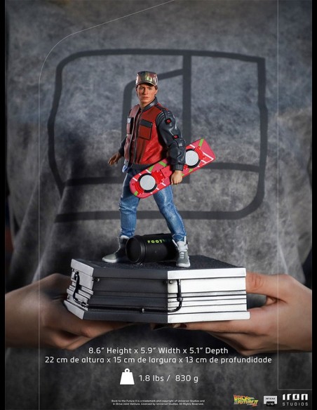 IRON STUDIOS - BTTF2 Marty McFly in Alley 1/10 Statua