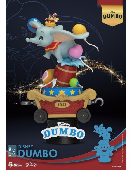 BEAST KINGDOM - Disney: Dumbo PVC Diorama
