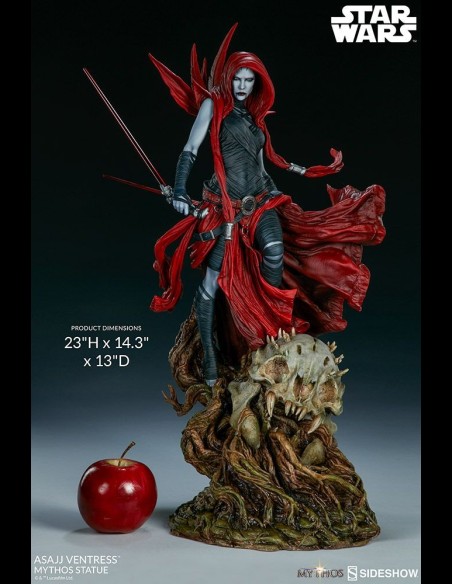 SIDESHOW - Star Wars: Asajj Ventress Mythos Statue