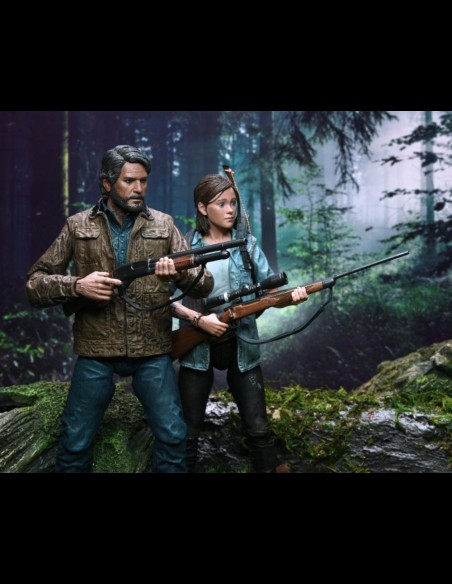 NECA - The Last of Us 2  Joel & Ellie 2pack A.Figure
