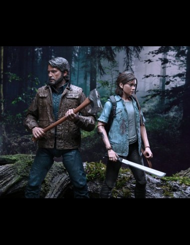 NECA - The Last of Us 2  Joel & Ellie 2pack A.Figure