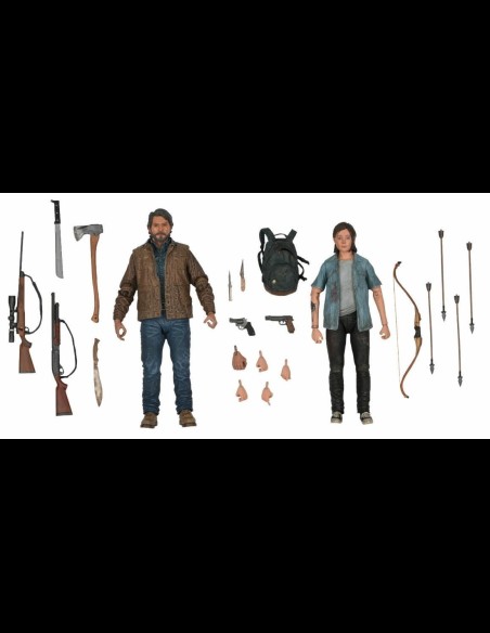NECA - The Last of Us 2  Joel & Ellie 2pack A.Figure