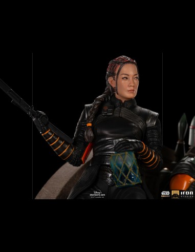 IRON STUDIOS DELUXE - Mandalorian Boba Fett and Fennec 1/10 statua