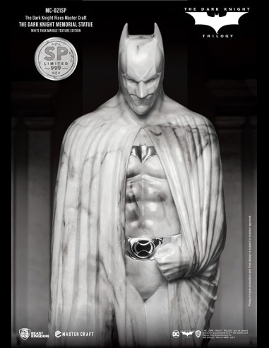 BEAST KINGDOM - Batman Dark Knight Rises Memo Statue White Exclusive