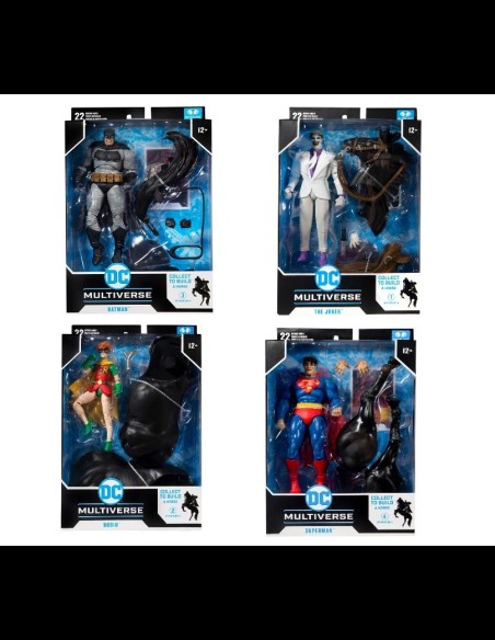 McFARLANE - Batman Dark Knight Returns Set completo 4 A.Figure