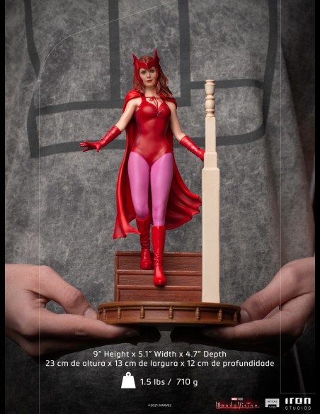 IRON STUDIOS - Wandavision Halloween Wanda 1/10 Statua
