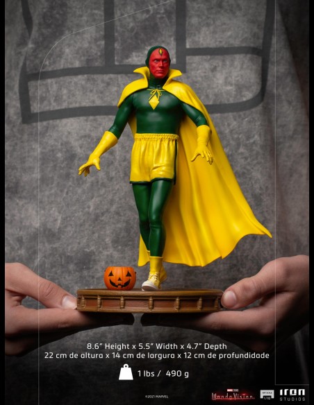 IRON STUDIOS - Wandavision Halloween Vision 1/10 Statua