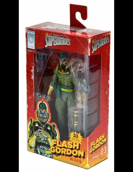 NECA - King Features Original Superheroes Serie 1 Set completo