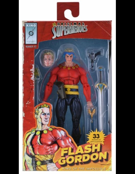 NECA - King Features Original Superheroes Serie 1 Set completo