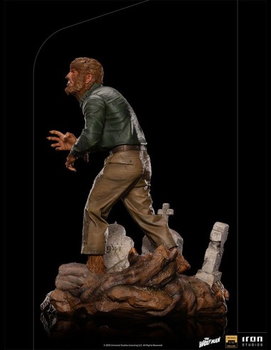IRON STUDIOS DELUXE - Universal Monsters Wolfman 1/10 statua