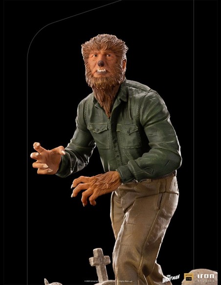 IRON STUDIOS DELUXE - Universal Monsters Wolfman 1/10 statua