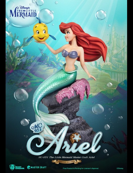 BEAST KINGDOM - La Sirenetta Ariel Master Craft Statua