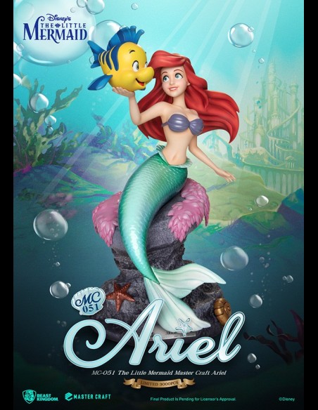 BEAST KINGDOM - La Sirenetta Ariel Master Craft Statua