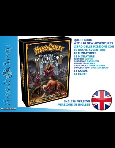 HASBRO - HeroQuest Espansione Return of Witch Lord English