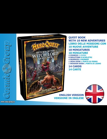 HASBRO - HeroQuest Espansione Return of Witch Lord English