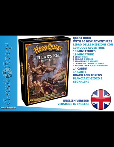 HASBRO - HeroQuest Espansione Kellar Keep English