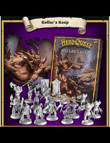 HASBRO - HeroQuest Espansione Kellar Keep English