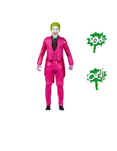 McFARLANE - DC Retro A. Figure 15cm. Batman 66 Set di 3 Batman - Joker - Robin