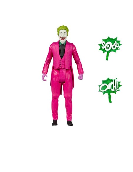 McFARLANE - DC Retro A. Figure 15cm. Batman 66 Set di 3 Batman - Joker - Robin