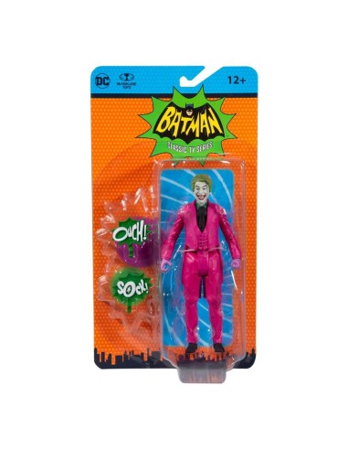 McFARLANE - DC Retro A. Figure 15cm. Batman 66 Set di 3 Batman - Joker - Robin