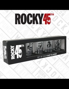 FANATTIK - Rocky Shotglass 4-Pack 45th Anniversary