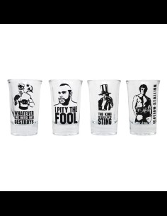 FANATTIK - Rocky Shotglass 4-Pack 45th Anniversary 2
