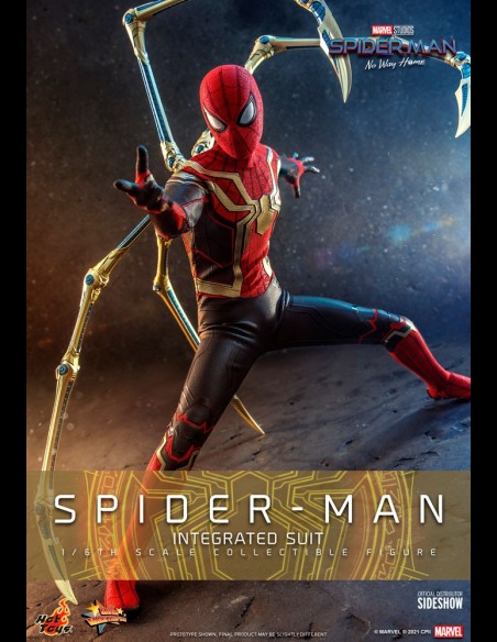 HOT TOYS - Marvel: Spider-Man No Way Home - Spider-Man Integrated Suit 1:6 Scale Figure