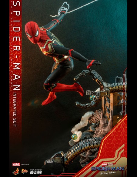 HOT TOYS - Marvel: Spider-Man No Way Home - Spider-Man Integrated Suit 1:6 Scale Figure