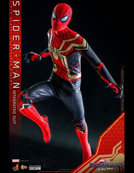 HOT TOYS - Marvel: Spider-Man No Way Home - Spider-Man Integrated Suit 1:6 Scale Figure