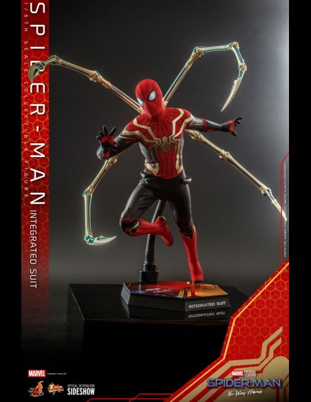 HOT TOYS - Marvel: Spider-Man No Way Home - Spider-Man Integrated Suit 1:6 Scale Figure