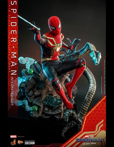 HOT TOYS - Marvel: Spider-Man No Way Home - Spider-Man Integrated Suit 1:6 Scale Figure
