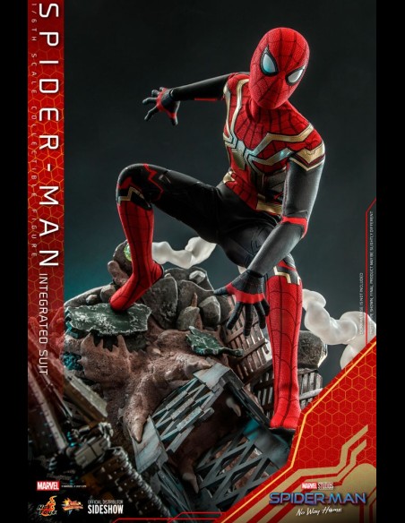 HOT TOYS - Marvel: Spider-Man No Way Home - Spider-Man Integrated Suit 1:6 Scale Figure