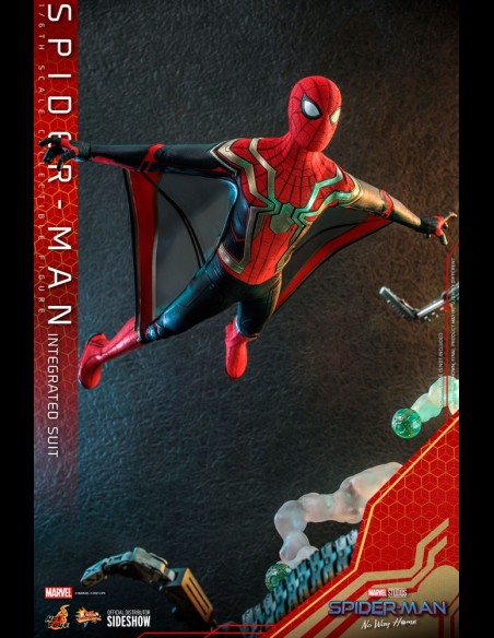 HOT TOYS - Marvel: Spider-Man No Way Home - Spider-Man Integrated Suit 1:6 Scale Figure