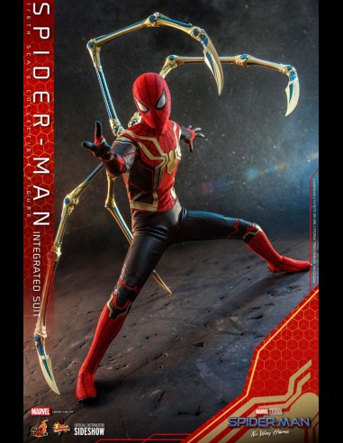 HOT TOYS - Marvel: Spider-Man No Way Home - Spider-Man Integrated Suit 1:6 Scale Figure