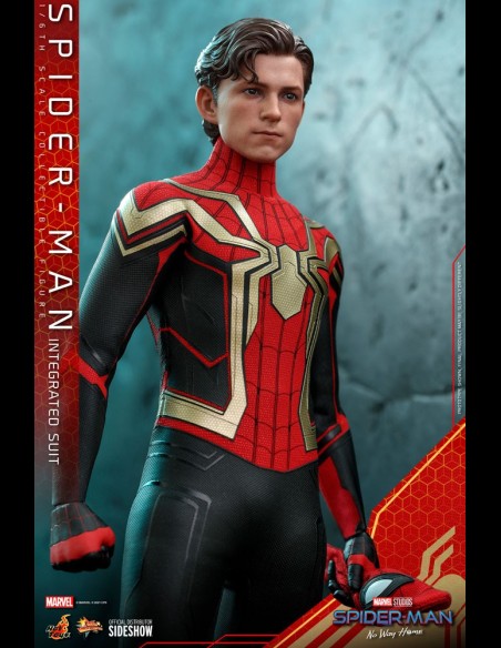 HOT TOYS - Marvel: Spider-Man No Way Home - Spider-Man Integrated Suit 1:6 Scale Figure