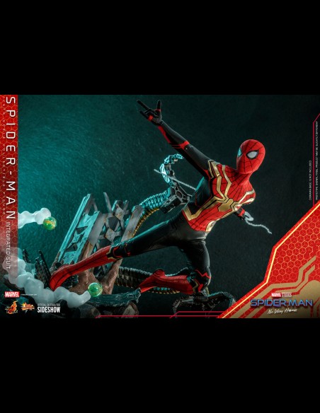 HOT TOYS - Marvel: Spider-Man No Way Home - Spider-Man Integrated Suit 1:6 Scale Figure