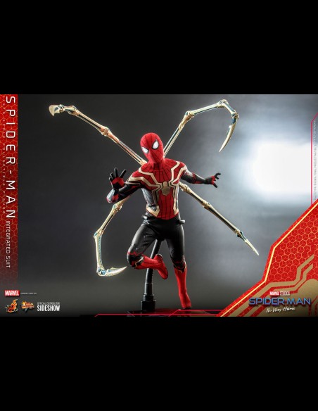 HOT TOYS - Marvel: Spider-Man No Way Home - Spider-Man Integrated Suit 1:6 Scale Figure